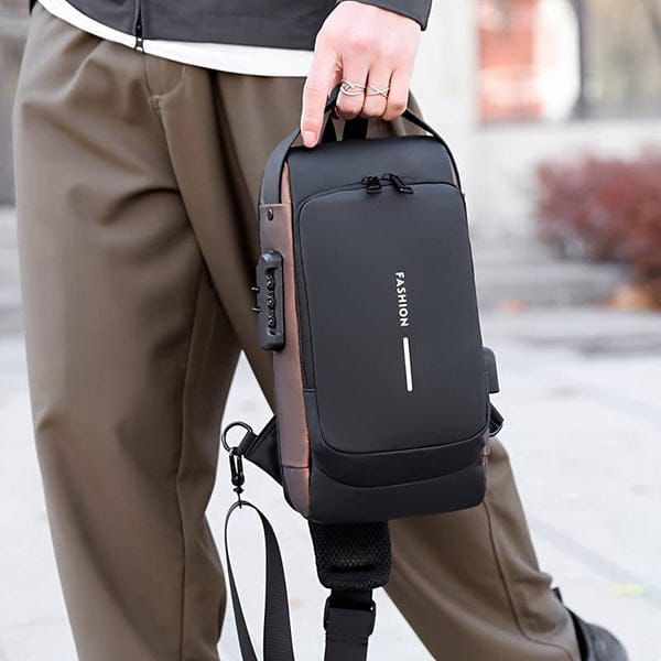 Anti-theft cross body bag