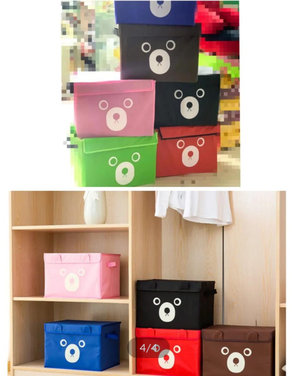 Multipurpose panda storage box