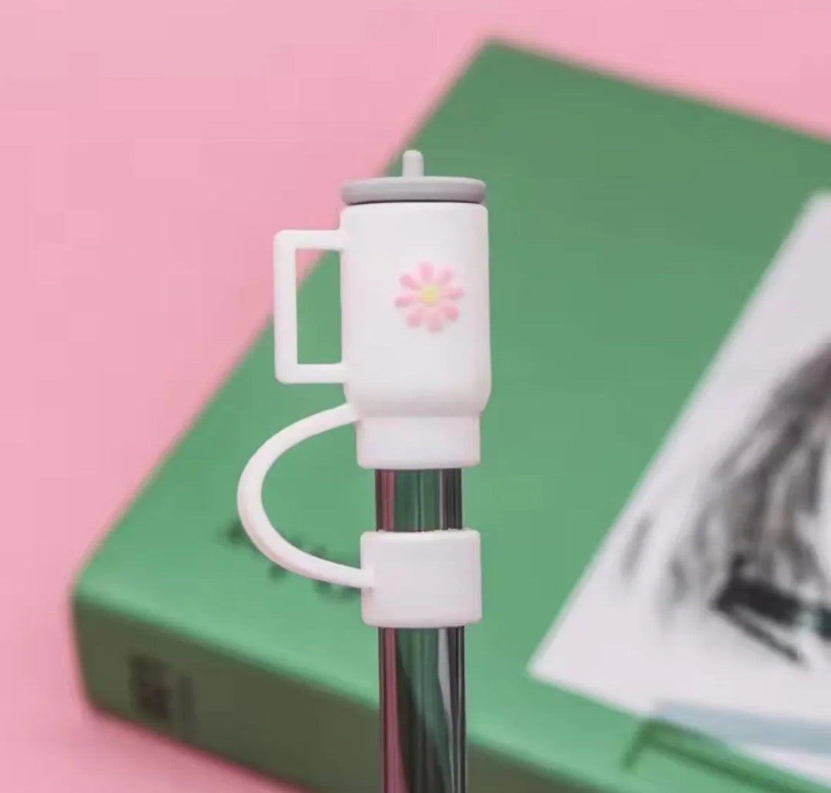 Tumbler straw cap/toppers