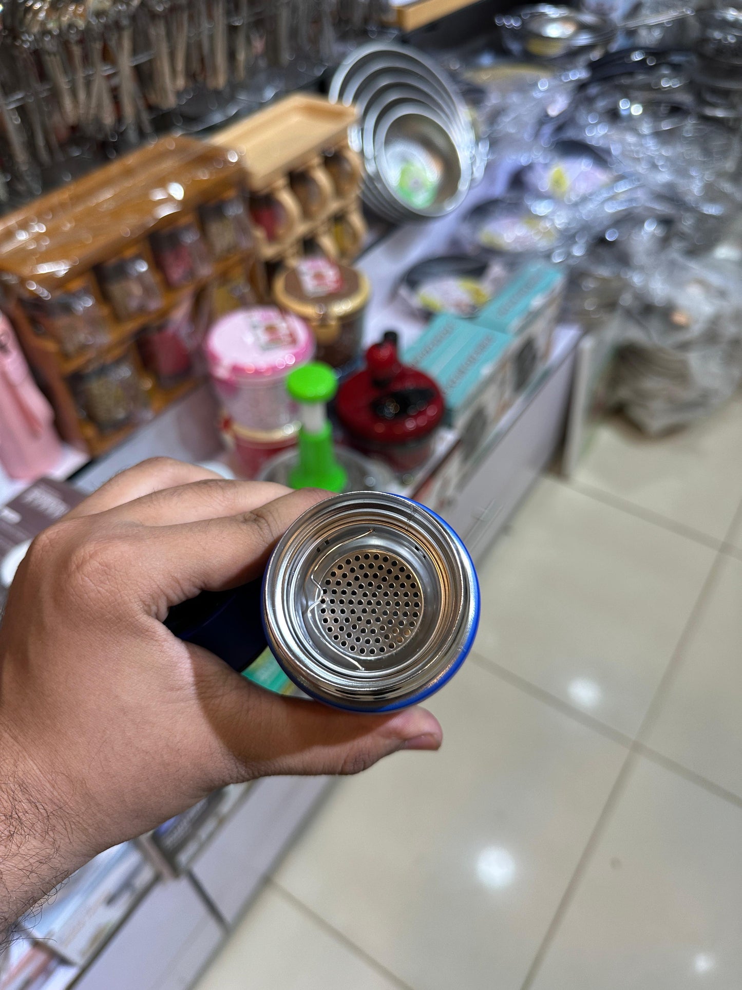 Smart led temperature display bottle