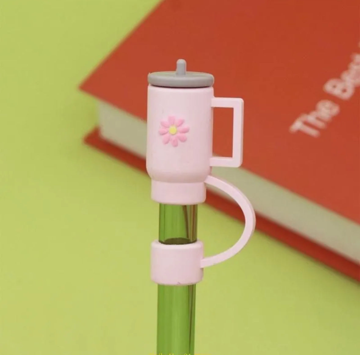 Tumbler straw cap/toppers