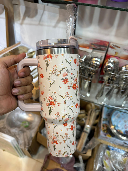 Serene bloom tumbler