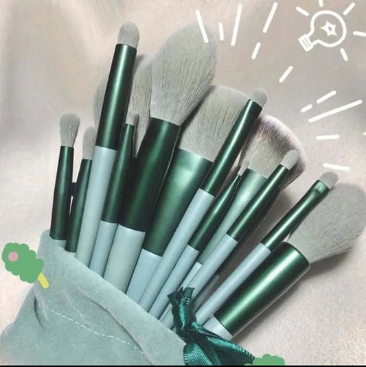 13 pieces makeup brush set