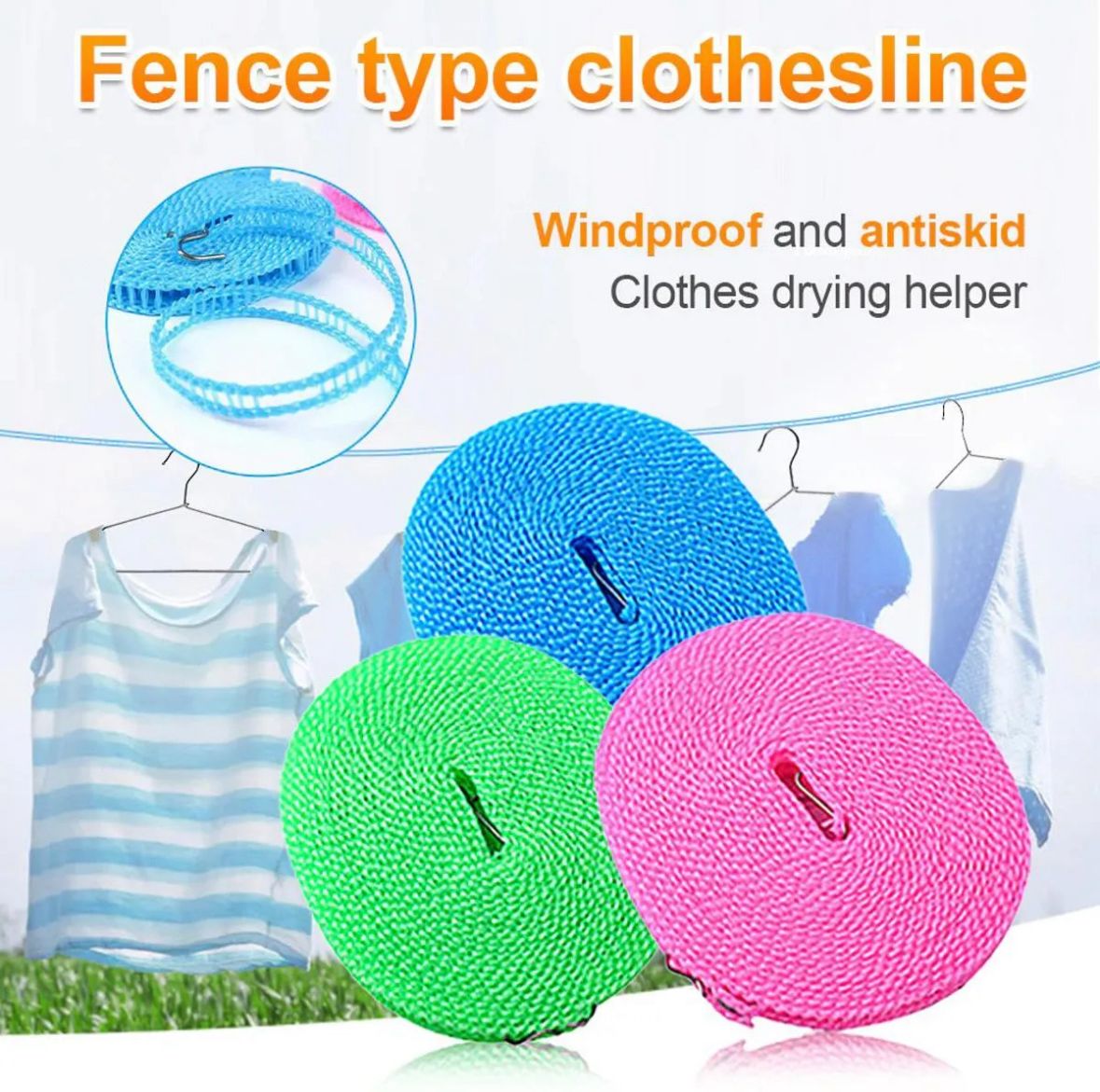 Cloth hanging rope
