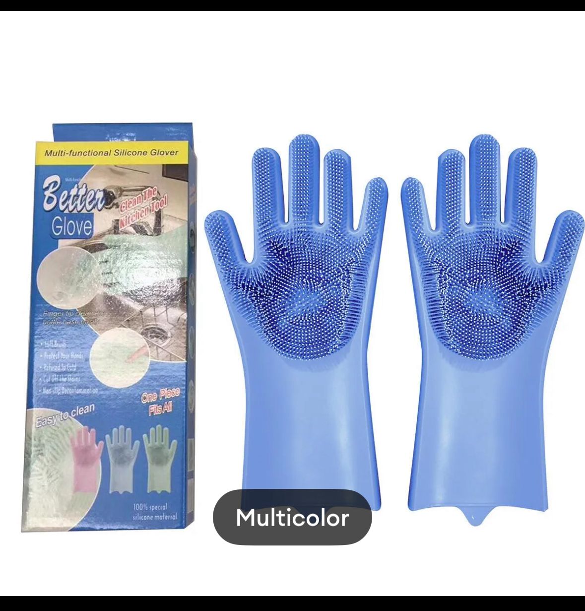 Dishwashing gloves silicone