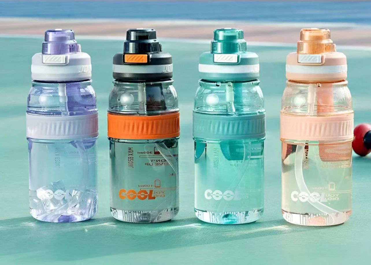 820ML JoinIn Water Bottle with Spring Straw