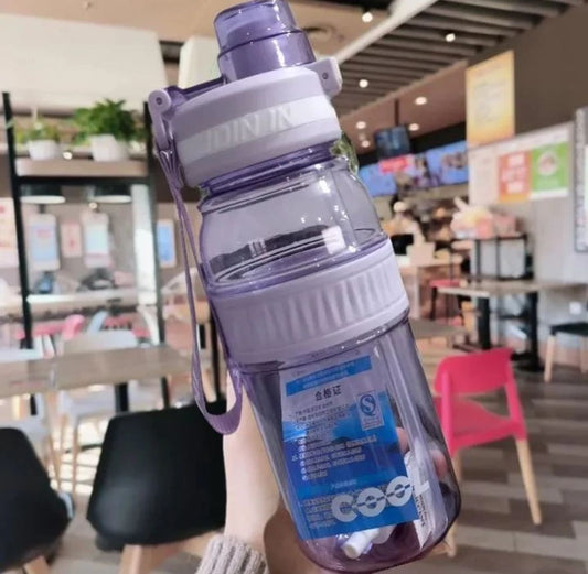 820ML JoinIn Water Bottle with Spring Straw